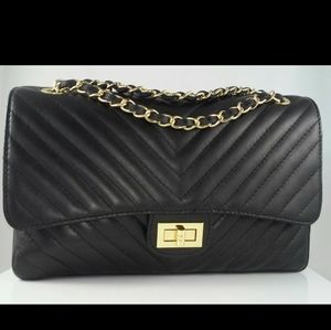 Quilted Leather Handbag